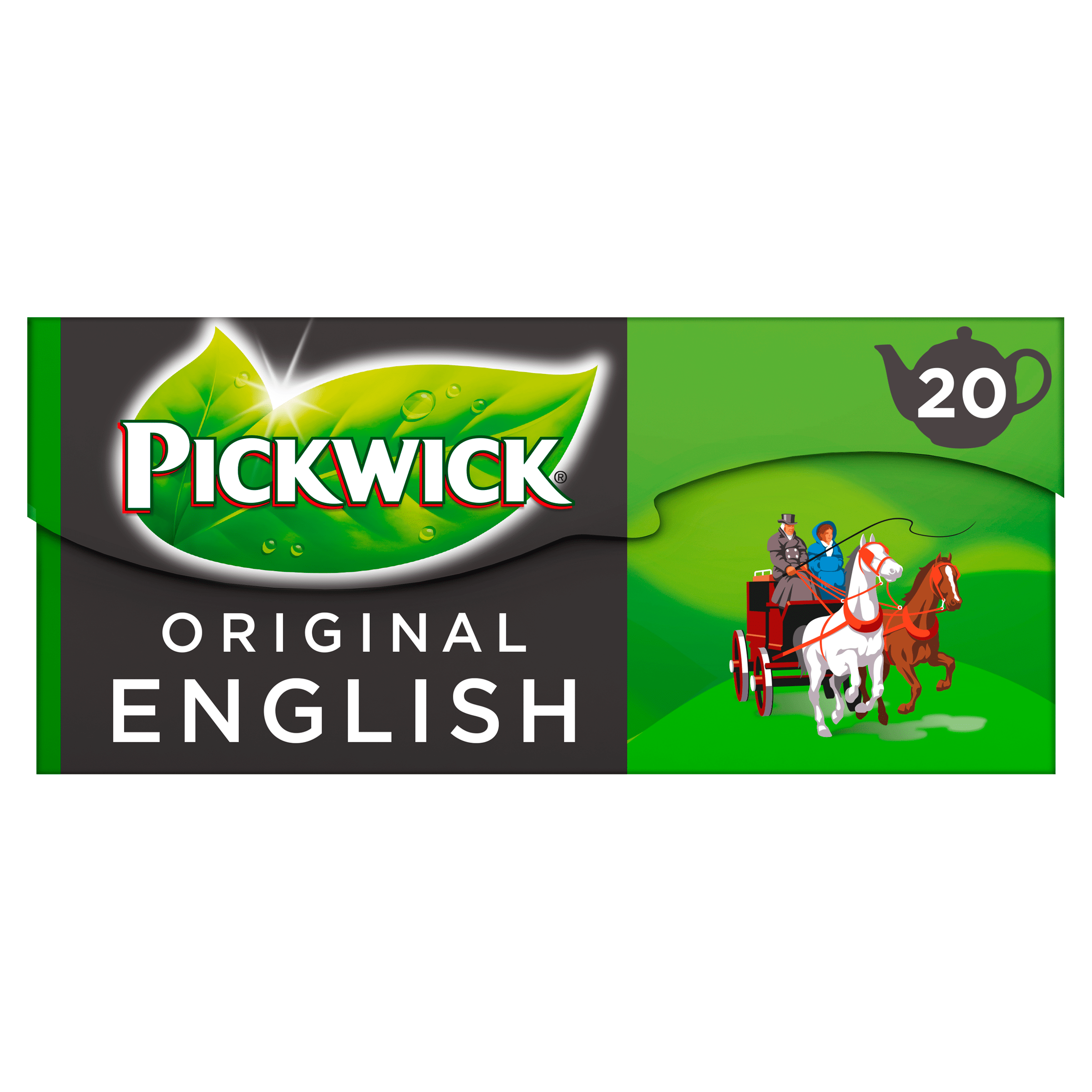 Pickwick English Zwarte Thee Voor Pot Per Doos St