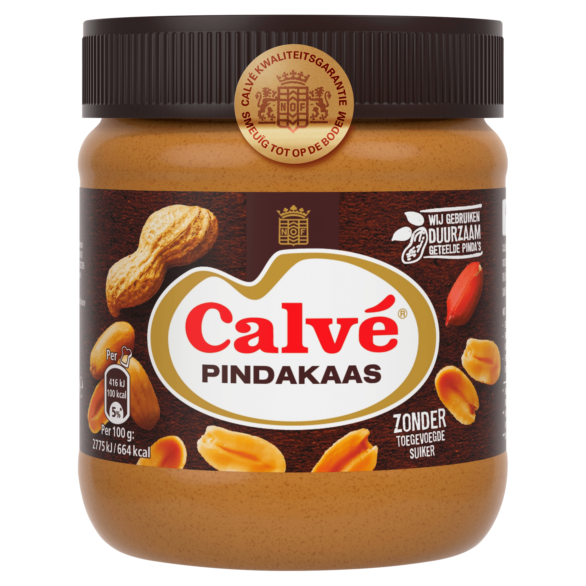 Calv Pindakaas Regular Per Pot G