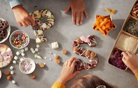 Sinterklaas chocoladeletters versieren