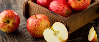 Elstar appels in het seizoen