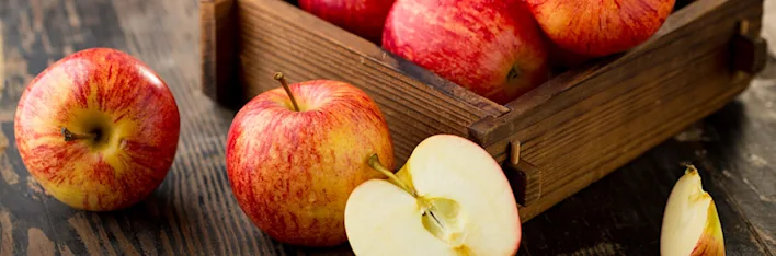 Elstar appels in het seizoen