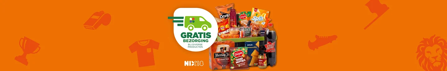 Gratis bezorging op verschillende producten