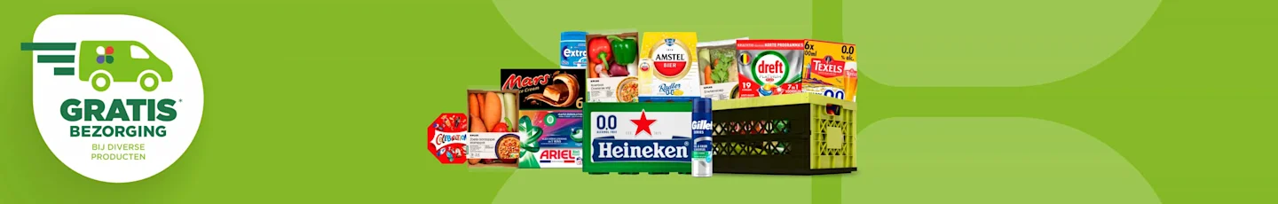 Gratis bezorging op verschillende producten