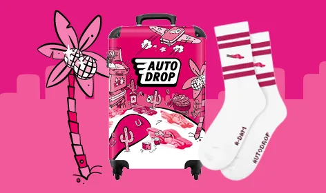 Maak kans op een Autodrop Trolley of snoeppakket met sokken