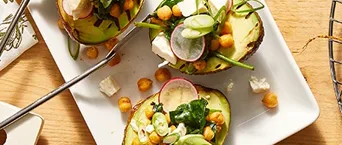 Avocado van de BBQ