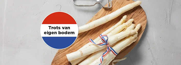 Asperges, trots van eigen bodem