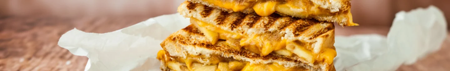 Tosti’s, panini’s en quesadilla’s recept van tosti met kaas.