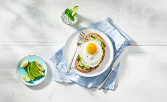 Uitsmijter deluxe met truffel en avocado