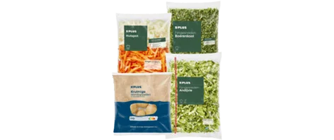 Alle stamppotgroenten 1+1 gratis. Geldig van 1 t/m 6 januari