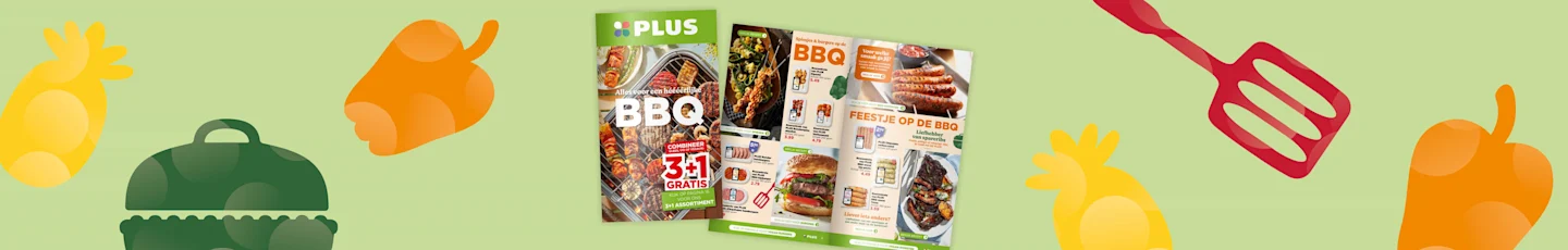 Cover van ons gloednieuwe BBQ-magazine, vol inspiratie, recepten en tips voor de perfecte BBQ