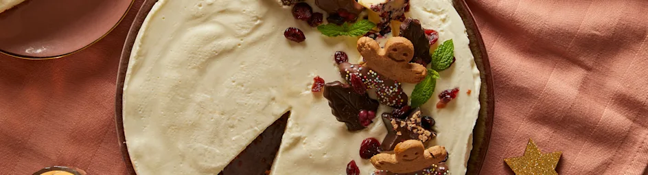 Feestelijke kwarktaart