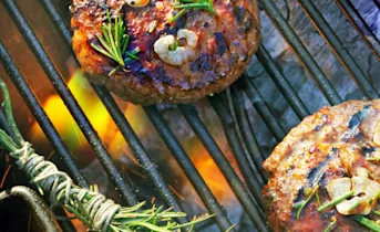 Stoere Boerentrots Blonde d'Aquitaine burger