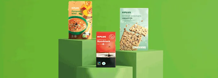 Producten uit het PLUS huismerk