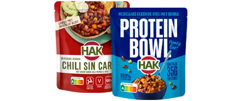 Alle Hak Stazak of Proteïne bowl 1 voor 1,99. Geldig van 19 t/m 25 november