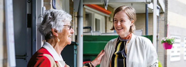 Thuiskok van stichting Thuisgekookt bij ouderen.