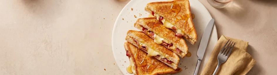Airfryertosti met brie