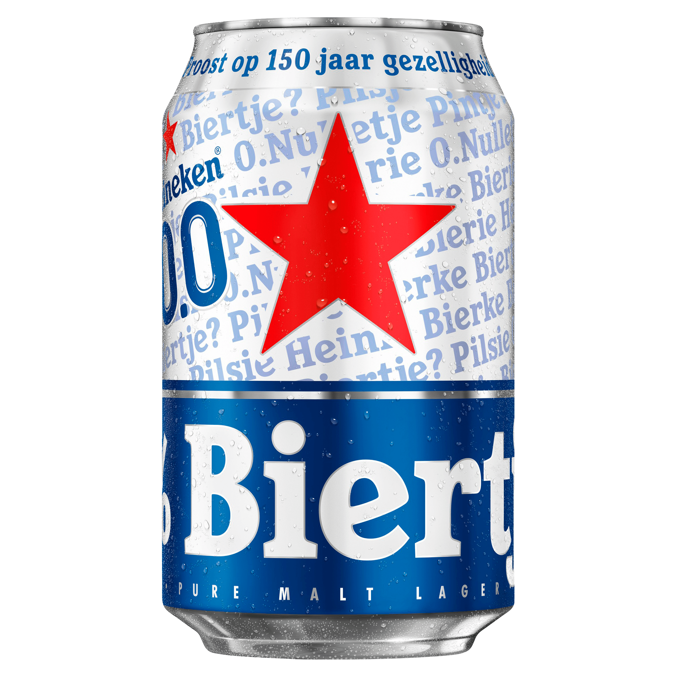 Heineken Premium Pilsener 0 0 Bier Blik Per Blik 330 Ml