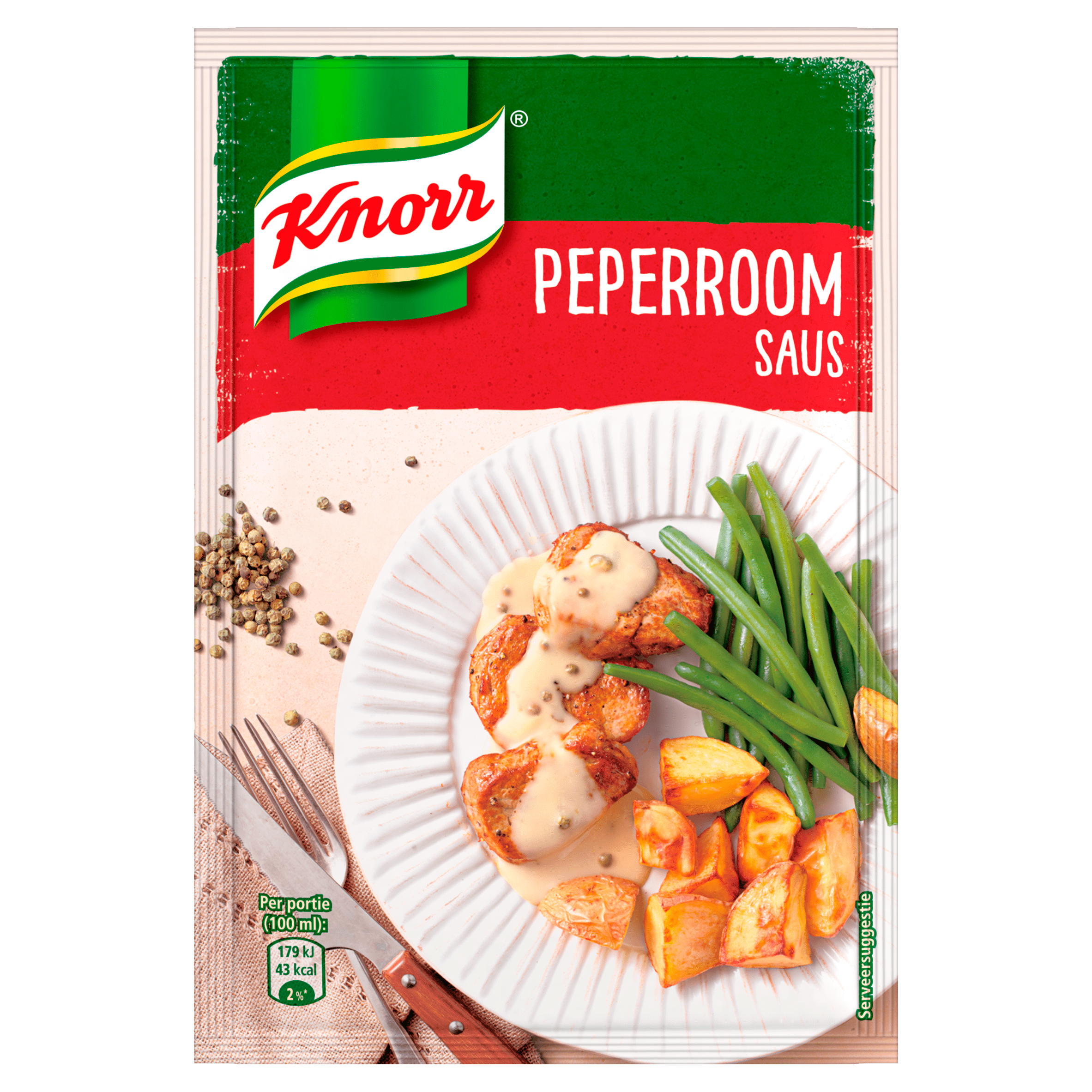 Knorr Mix Peperroomsaus Per Stazak 30 G