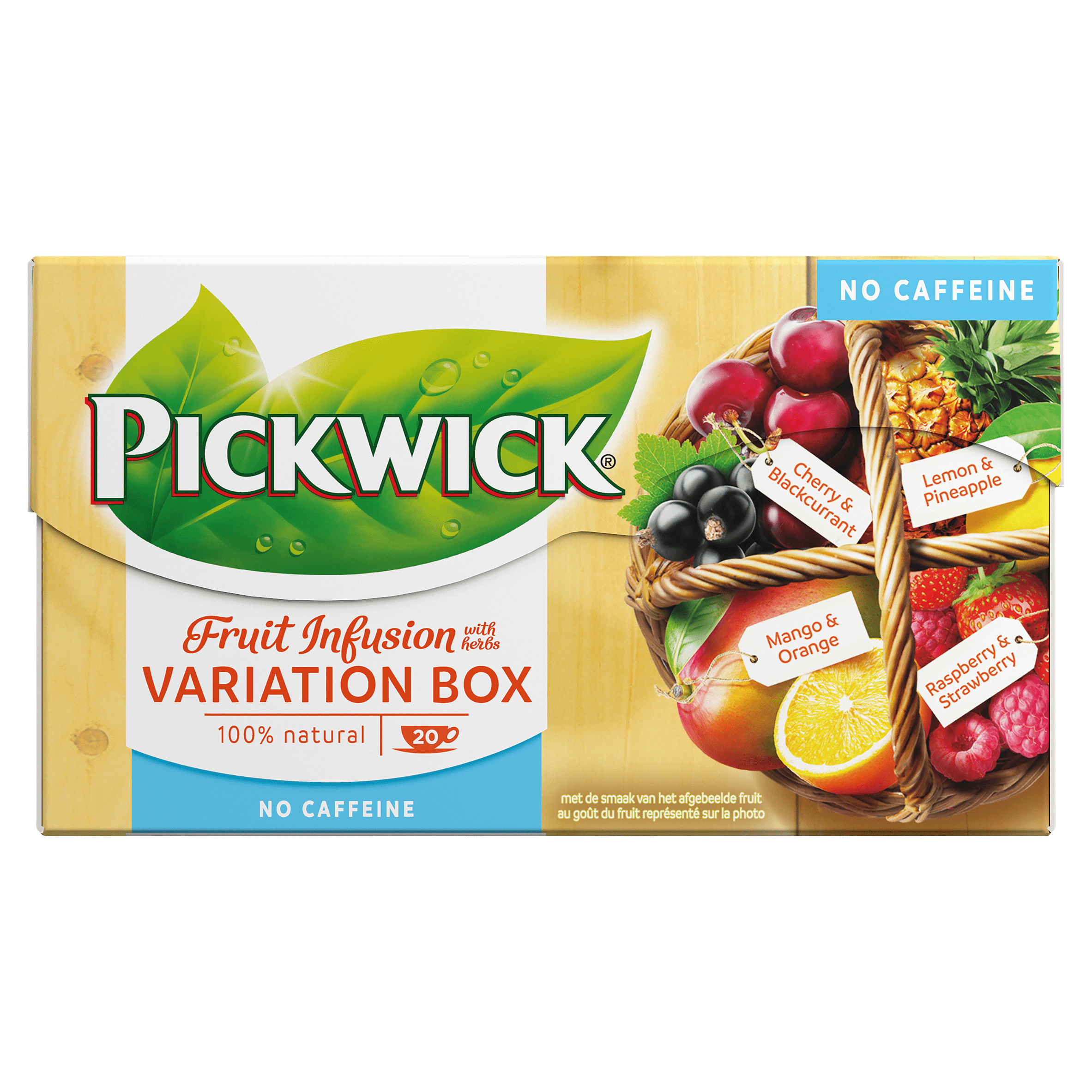 Pickwick Fusion Fruit Thee Variatiebox Per Doos 20 St