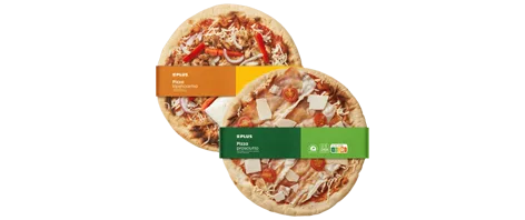 Verse pizza's uit de keuken van PLUS
