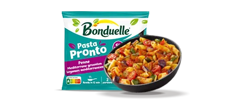 Bonduelle pasta pronto 1 voor 2,99. Geldig van 29 oktober t/m 4 november