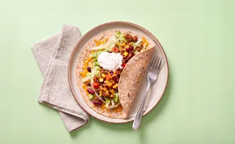 Mexicaanse tortilla met gehakt