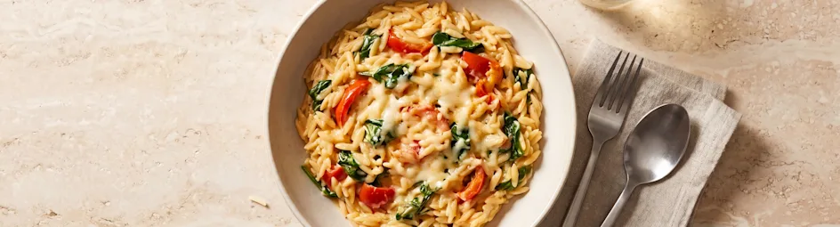 Romige eenpans orzo