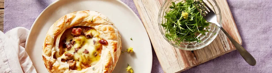 Hartige 'upside-down' gehakttaartjes