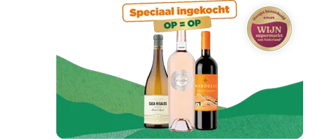 Topwijnen voor bodemprijzen. Verschillende wijnen in de aanbieding van 10 t/m 30 juni