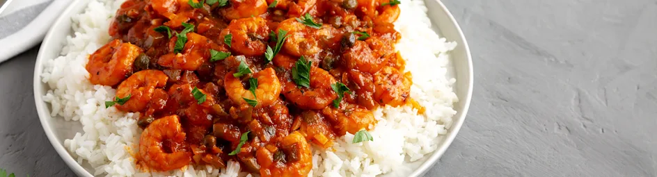 Mexicaanse Garnalen met Rijst