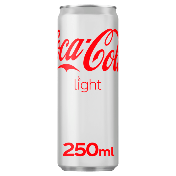 Coca Cola Light Per Blik 250 Ml