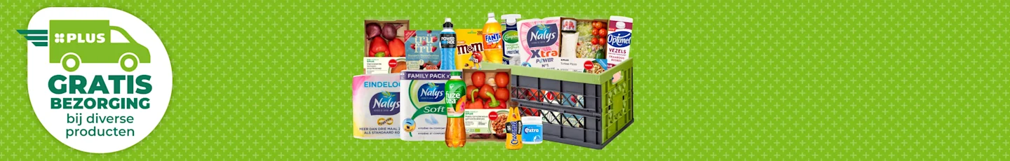 Gratis bezorging op verschillende producten