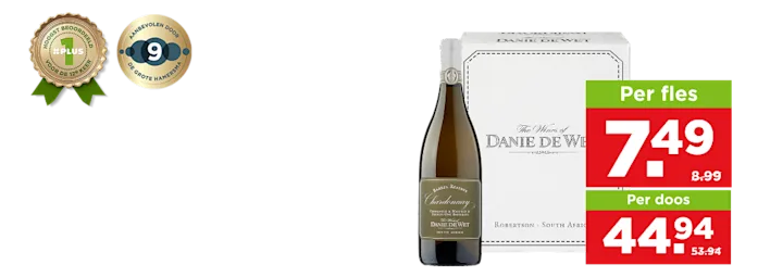 Danie de Wet Chardonnay Barrel Reserve