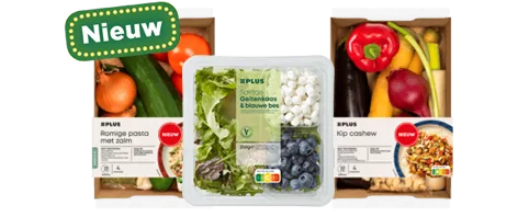 nieuwe verspakketten en salades