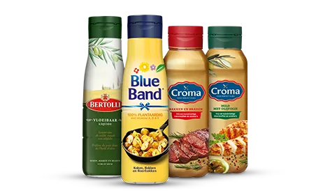 Blue Band, Croma, Bertolli