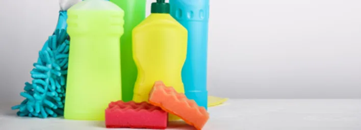 Zakkelijk assortiment zorg schoonmaak