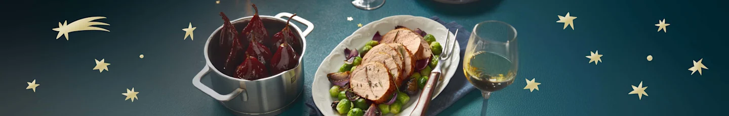 Kerstrollade recept.