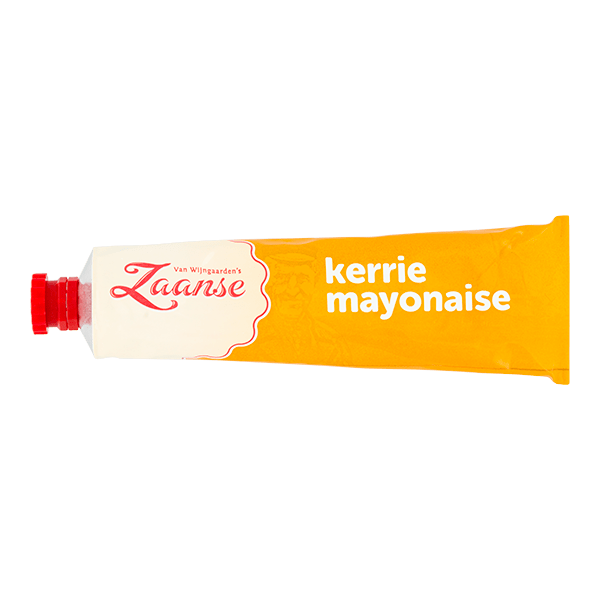 Zaanse Mayonaise Kerrie Per Tube 170 Ml