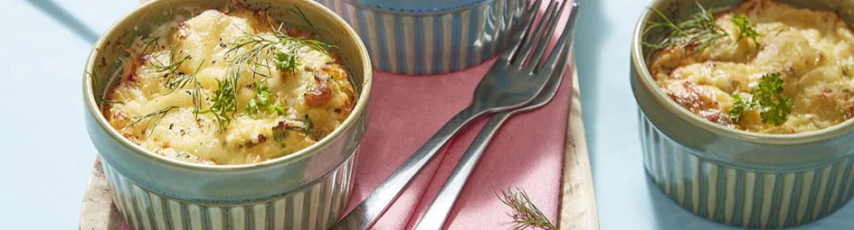 Romig kruidenroerei uit de oven