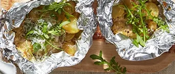 Aardappel op de BBQ