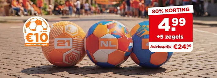 WK-ballen van de spaaractie met actiemechanisme