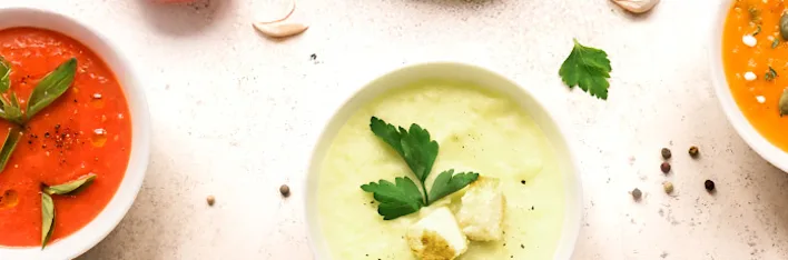 Soep recepten, tomatensoep, aspergesoep en pompoensoep.