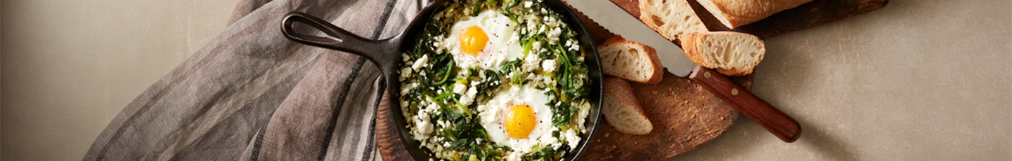 Shakshuka met bloemkoolrijst