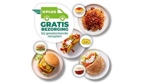 Gratis bezorging bij aankoop van de ingrediënten van geselecteerde Beter Bikken Recepten
