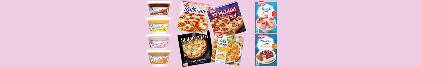 Dr. Oetker assortiment