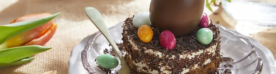 Paasnestje van tiramisu