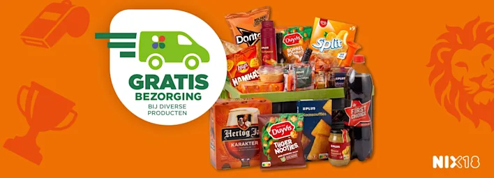 Gratis bezorging op WK artikelen