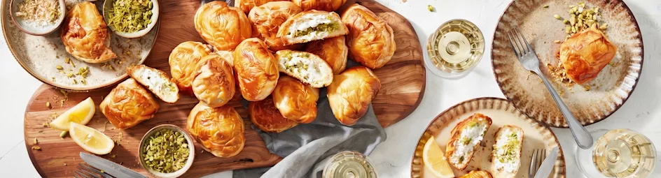 Luxe gevulde oliebollen met room en pistache