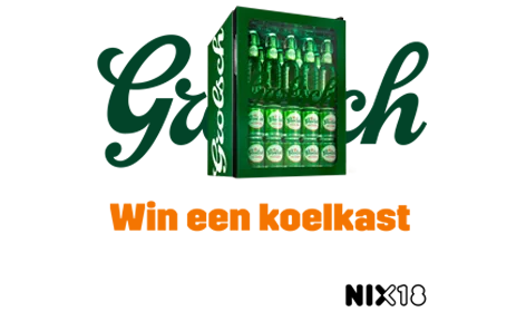 Win een Grolsch Koelkast! van 27 mei t/m 7 juli