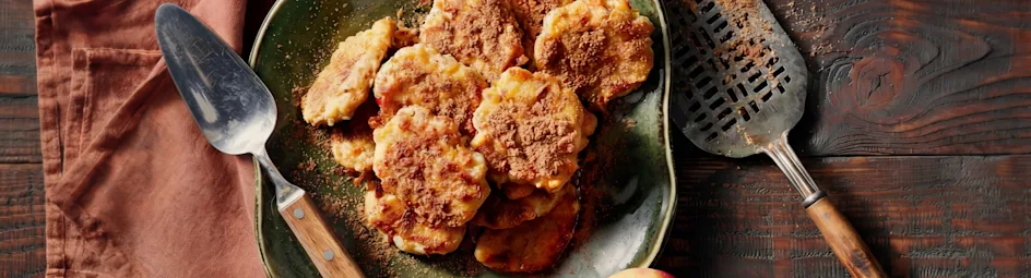 Appelbeignets uit de airfryer